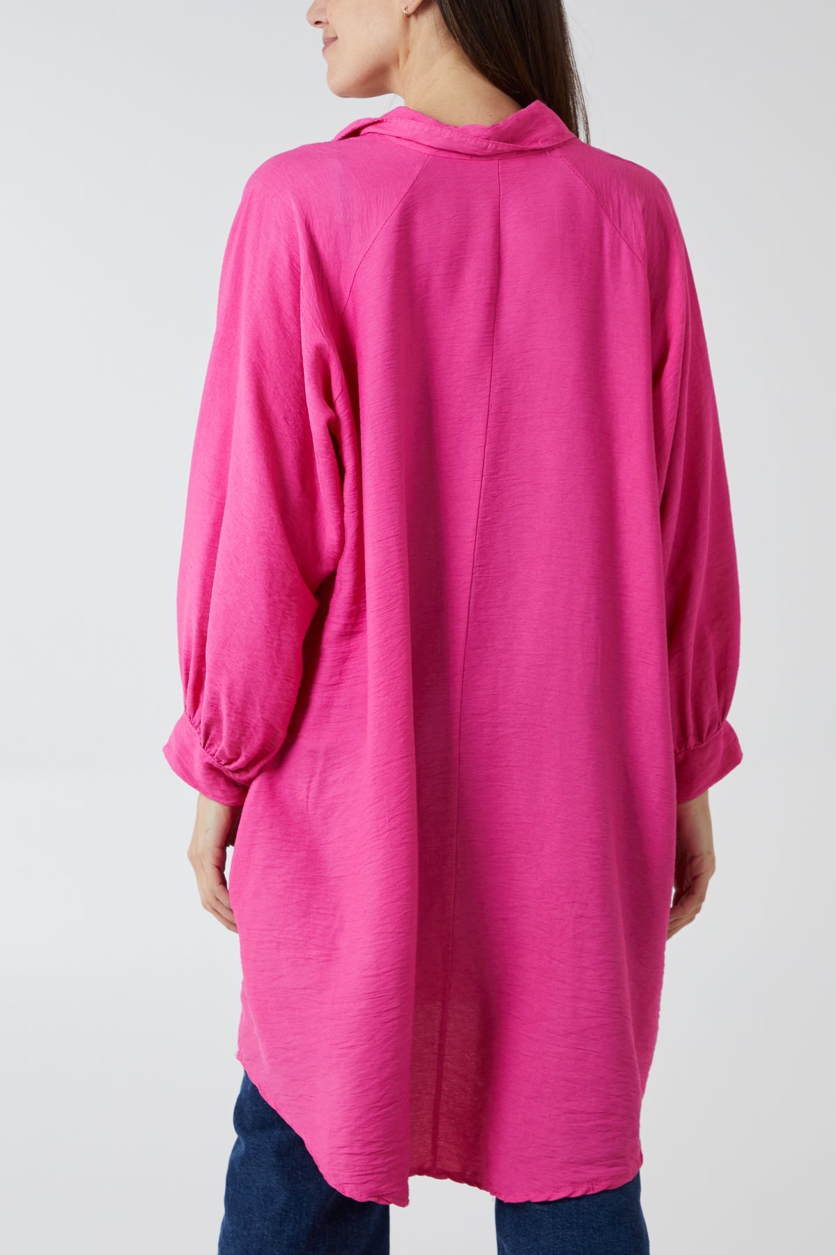 Orange Kiwi Collar Shirt Tunic For Women ONE SIZE - Dropwear