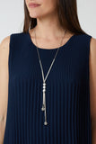 Pleated Necklace Vest For Women  - Dropwear
