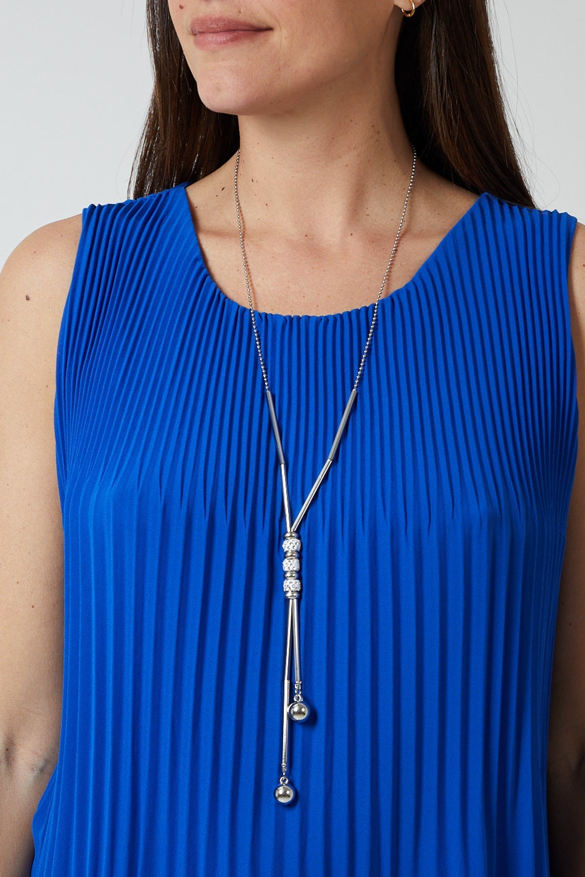 Pleated Necklace Vest For Women  - Dropwear