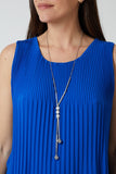 Pleated Necklace Vest For Women  - Dropwear
