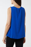 Pleated Necklace Vest For Women  - Dropwear