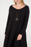 Pleated Necklace Dress For Women  - Dropwear