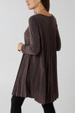 Pleated Necklace Dress For Women  - Dropwear