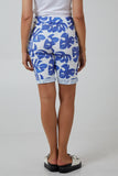 Jade Monstera Leaf Super Stretch Shorts For Women 8 - Dropwear