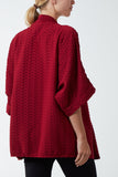 Khaki Waffle Texture Jersey Kimono Jacket For Women ONE SIZE - Dropwear