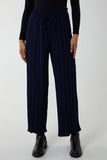 Wide Leg Plisse Drawstring Trousers For Women  - Dropwear