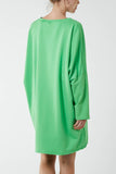 Oversized Sweat Shirt Mini Dress For Women  - Dropwear