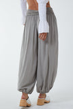 Jade Harem Jersey Waistband Trousers For Women ONE SIZE - Dropwear