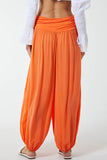 Harem Jersey Waistband Trousers For Women  - Dropwear
