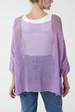Two Pocket Crochet Blouse For Women  - Dropwear