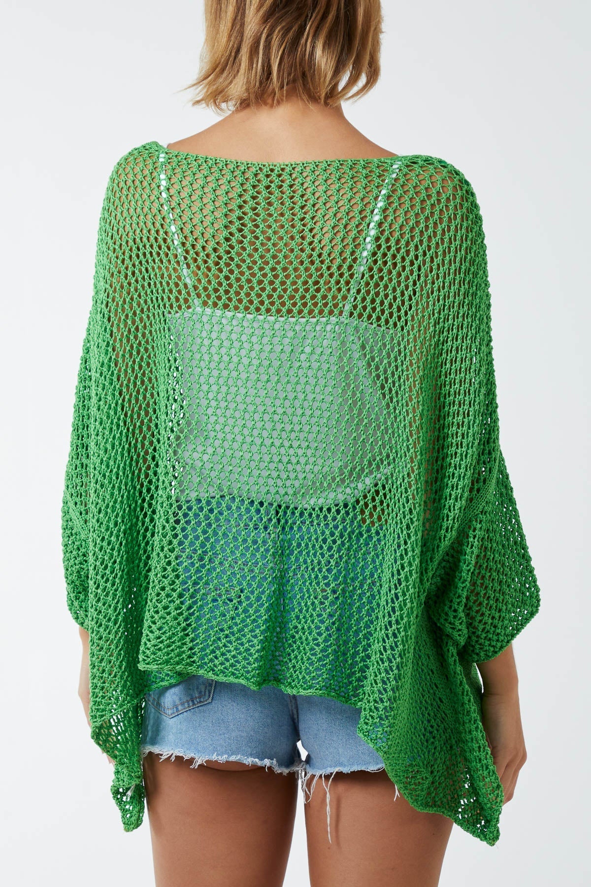Two Pocket Crochet Blouse For Women  - Dropwear
