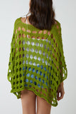 Oversized Diamond Crochet Blouse For Women  - Dropwear