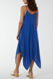 Hanky Hem Cami Dress For Women  - Dropwear