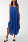 Hanky Hem Cami Dress For Women  - Dropwear