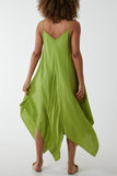 Hanky Hem Cami Dress For Women  - Dropwear