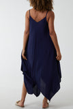 Orange Hanky Hem Cami Dress For Women ONE SIZE - Dropwear