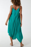 Hanky Hem Cami Dress For Women  - Dropwear