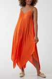 Hanky Hem Cami Dress For Women  - Dropwear