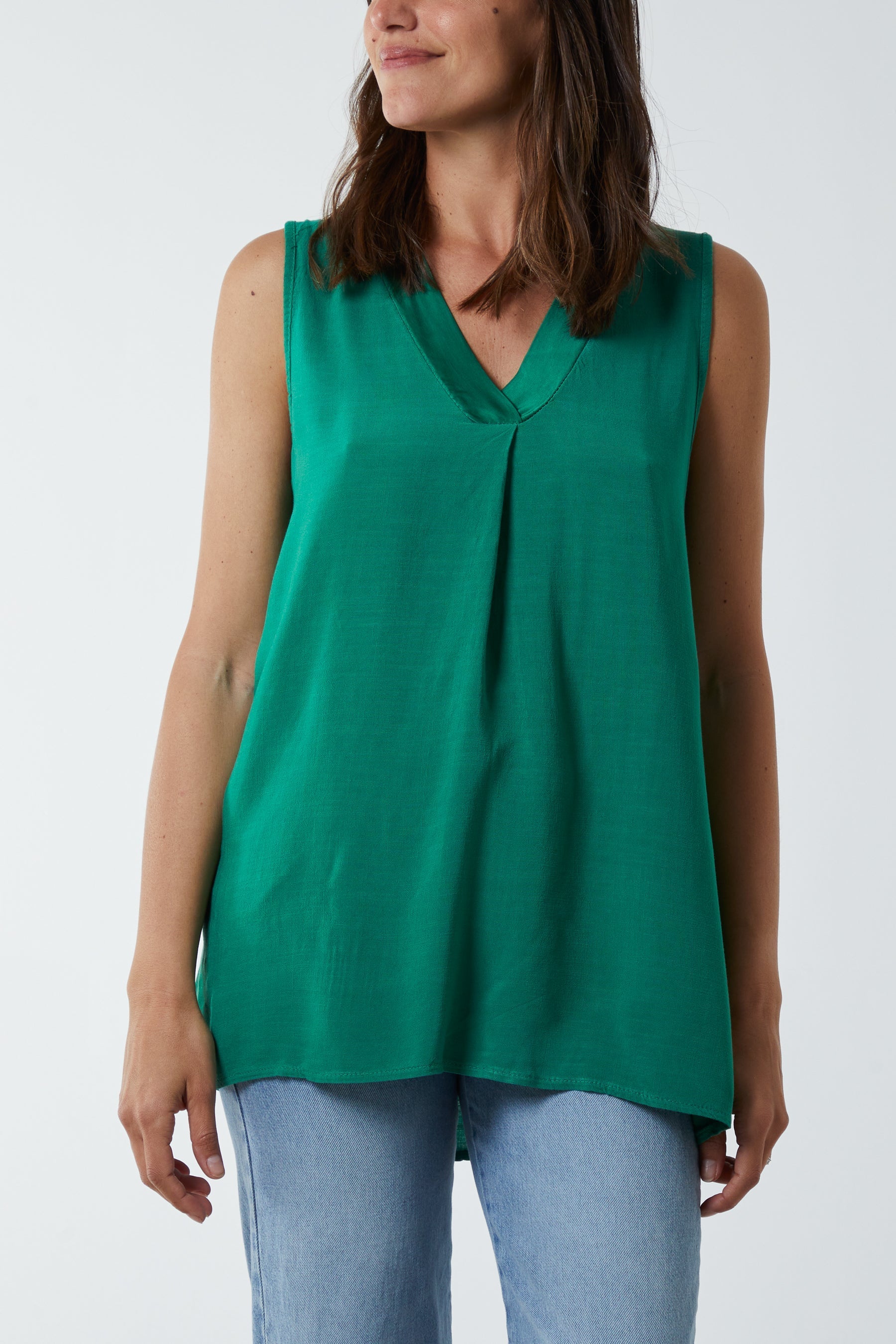 Beige Kiwi Collar Satin Trim Vest For Women ONE SIZE - Dropwear