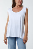 Double Layer Scoop Vest For Women  - Dropwear