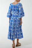 Gypsy Barot Baroque Button Dress For Women  - Dropwear