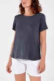 French Terry Super Soft Basic T-Shirt For Women  - Dropwear