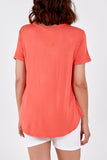 French Terry Super Soft Basic T-Shirt For Women  - Dropwear