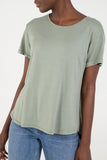 Royal Blue French Terry Super Soft Basic T-Shirt For Women ONE SIZE - Dropwear