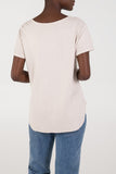 Mint French Terry Super Soft Basic T-Shirt For Women ONE SIZE - Dropwear