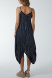 Cami Hanky Hem Midi Dress For Women  - Dropwear
