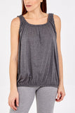 Balloon Ruffle Neck Vest For Women  - Dropwear