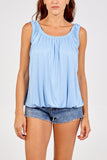 Balloon Ruffle Neck Vest For Women  - Dropwear