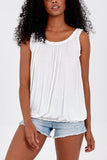 Balloon Ruffle Neck Vest For Women  - Dropwear