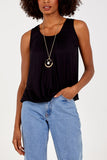 Lemon Chain Bubble Vest For Women ONE SIZE - Dropwear