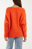 Wool Blend Daisy Boucle Super Soft Knit For Women  - Dropwear