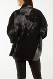 Tie Dye Cheese Cloth Kimono Jacket For Women  - Dropwear