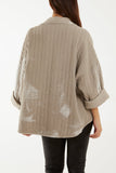 Tie Dye Cheese Cloth Kimono Jacket For Women  - Dropwear