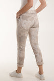 Tie Dye Magic Drawstring Stretch Trouser For Women  - Dropwear