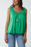 Chain Bubble Vest For Women  - Dropwear