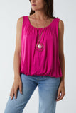 Chain Bubble Vest For Women  - Dropwear