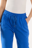 Texture Stripe Pocket Panel Trousers For Women  - Dropwear
