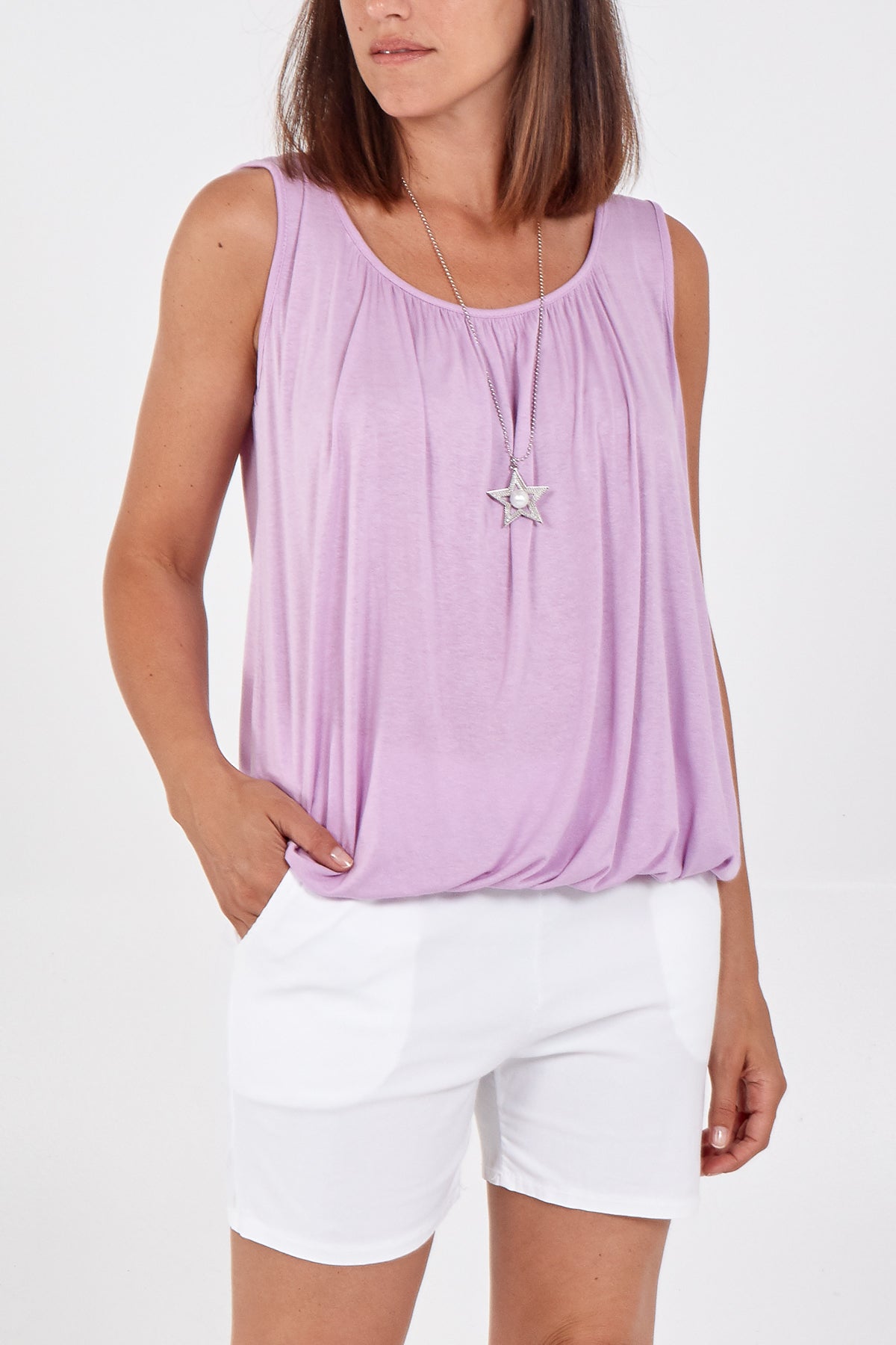 Chain Bubble Vest For Women  - Dropwear