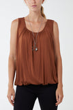 Chain Bubble Vest For Women  - Dropwear