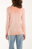 Charcoal Acid Wash Shimmer Edge Fine Jumper For Women ONE SIZE - Dropwear