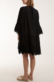 Broderie Anglaise Tunic Dress For Women  - Dropwear
