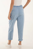 Washed Relaxed Fit Magic Trousers For Women  - Dropwear