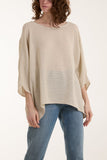 Denim Texture Fabric Fine Cotton Blouse For Women ONE SIZE - Dropwear