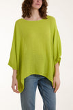 Texture Fabric Fine Cotton Blouse For Women  - Dropwear