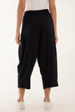 Jersey Pockets Relaxed Fit Trousers For Women  - Dropwear
