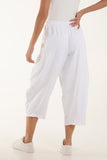 Charcoal Jersey Pockets Relaxed Fit Trousers For Women ONE SIZE - Dropwear